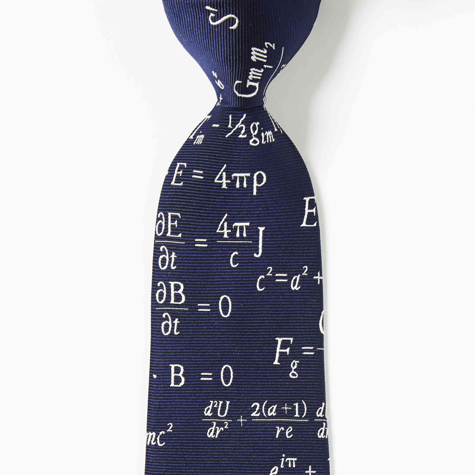 物理方程式 ネイビー ネクタイ 銀座田屋