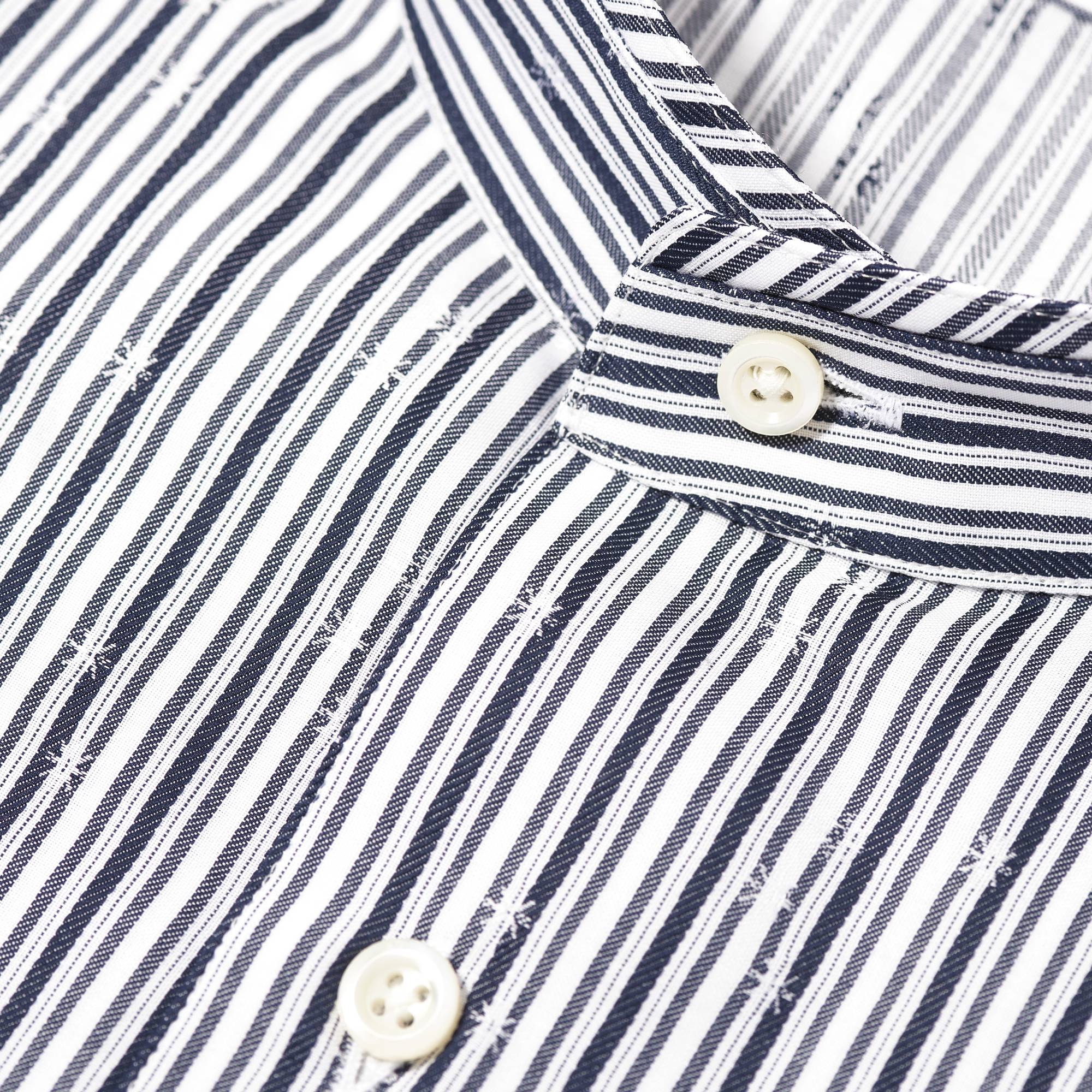 長袖 綿スタンドシャツ(LL)