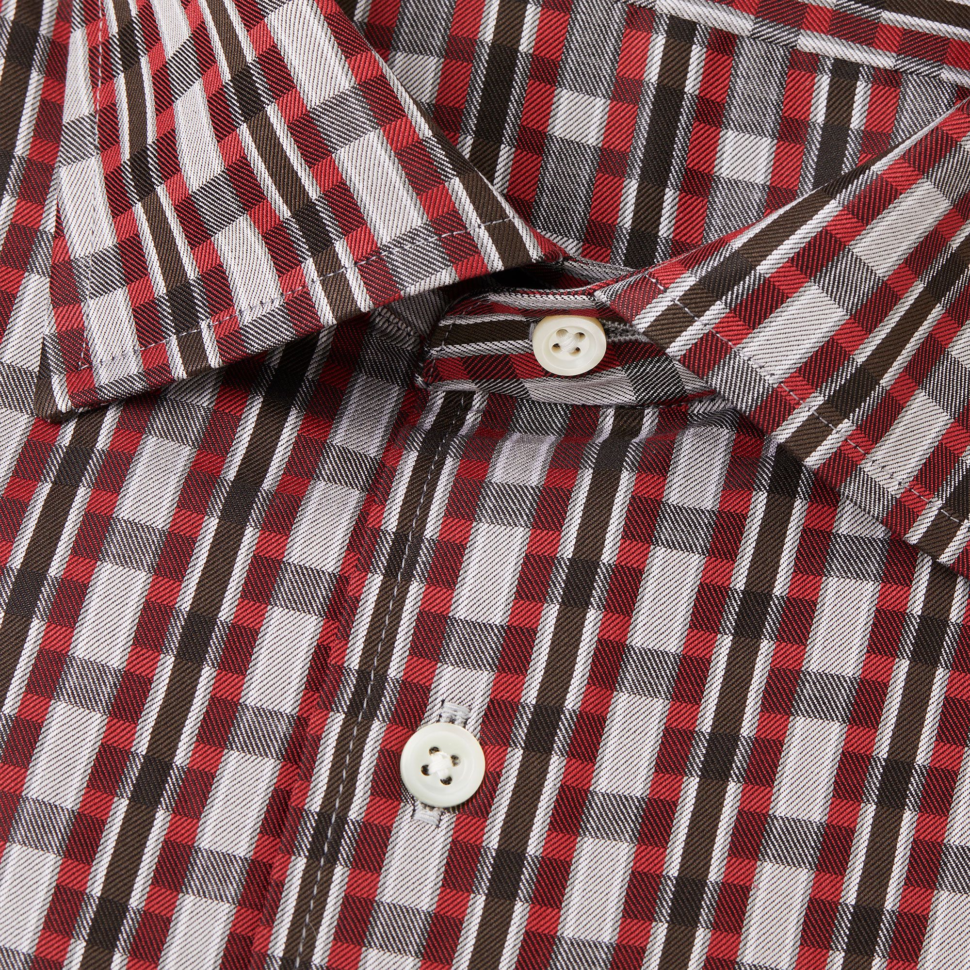 長袖 綿シャツ(M)