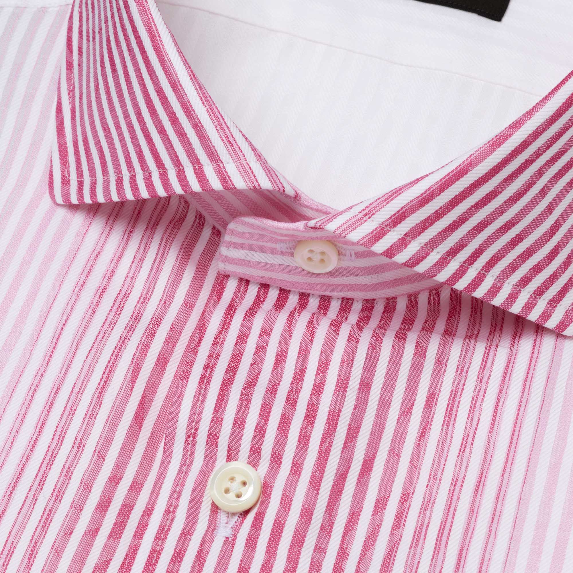 長袖 綿シャツ/グラデーション