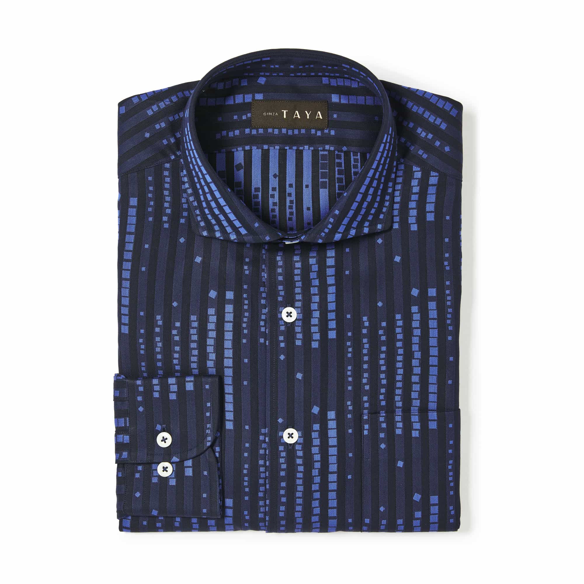 長袖 綿シャツ/カレント(M)