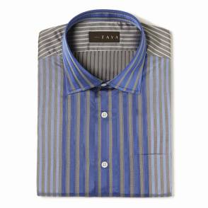 長袖 シルクシャツ(M)