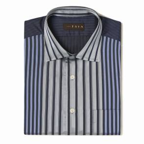 長袖 シルクシャツ(M)