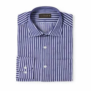 長袖 綿シャツ/ブラケット(M)