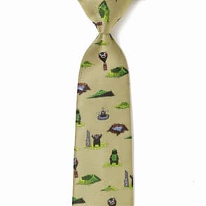 くまモンと阿蘇山