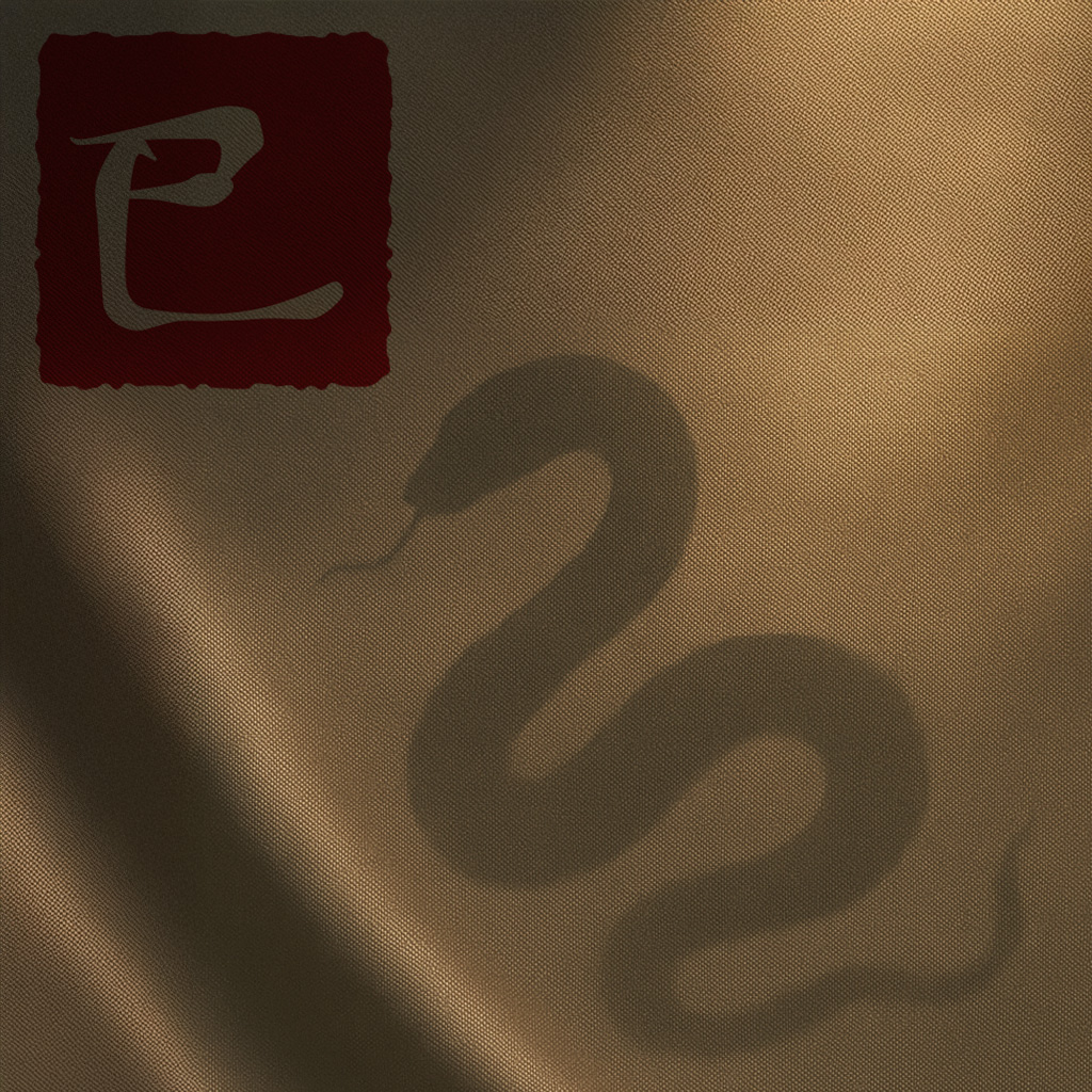 蛇・へび・ヘビのシルエットのイメージ画像