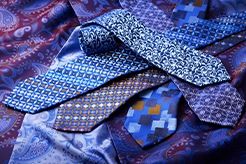 銀座田屋の最高級ネクタイ、BLUE/ELETTOシリーズ